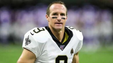 drew brees makes his nbc debut, internet amazed by his new hair