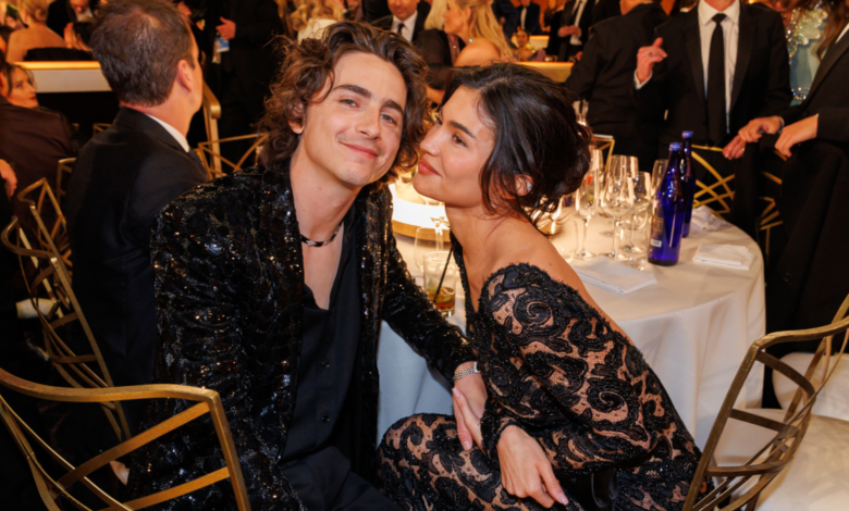 timothee chalamet kylie jenner